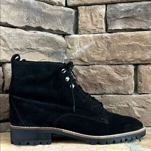 Long Tall Sally Hitch Suede‎ Hiking Boot / Black / SZ 11